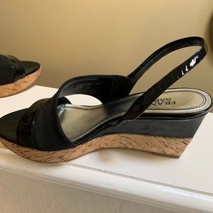 Sexy Franco Sarto wedges size 8 1/2